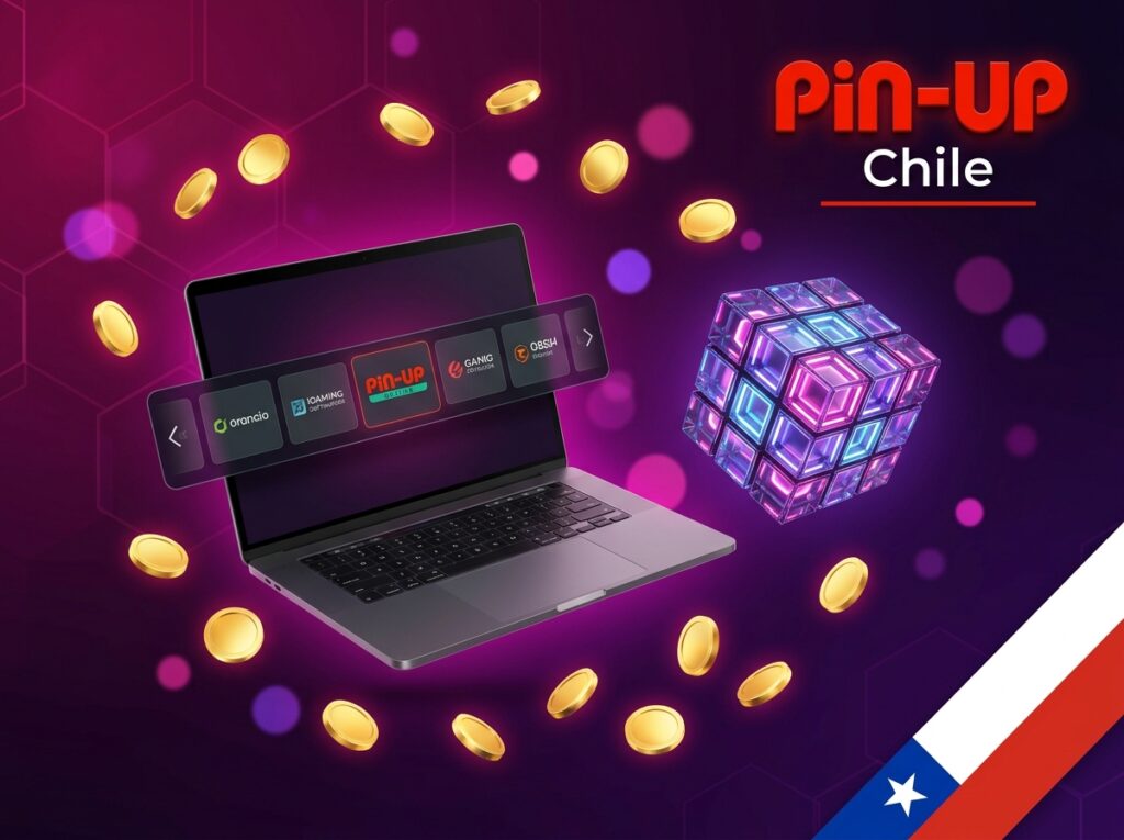 Explora los principales desarrolladores de juegos disponibles en Pin-Up Chile.